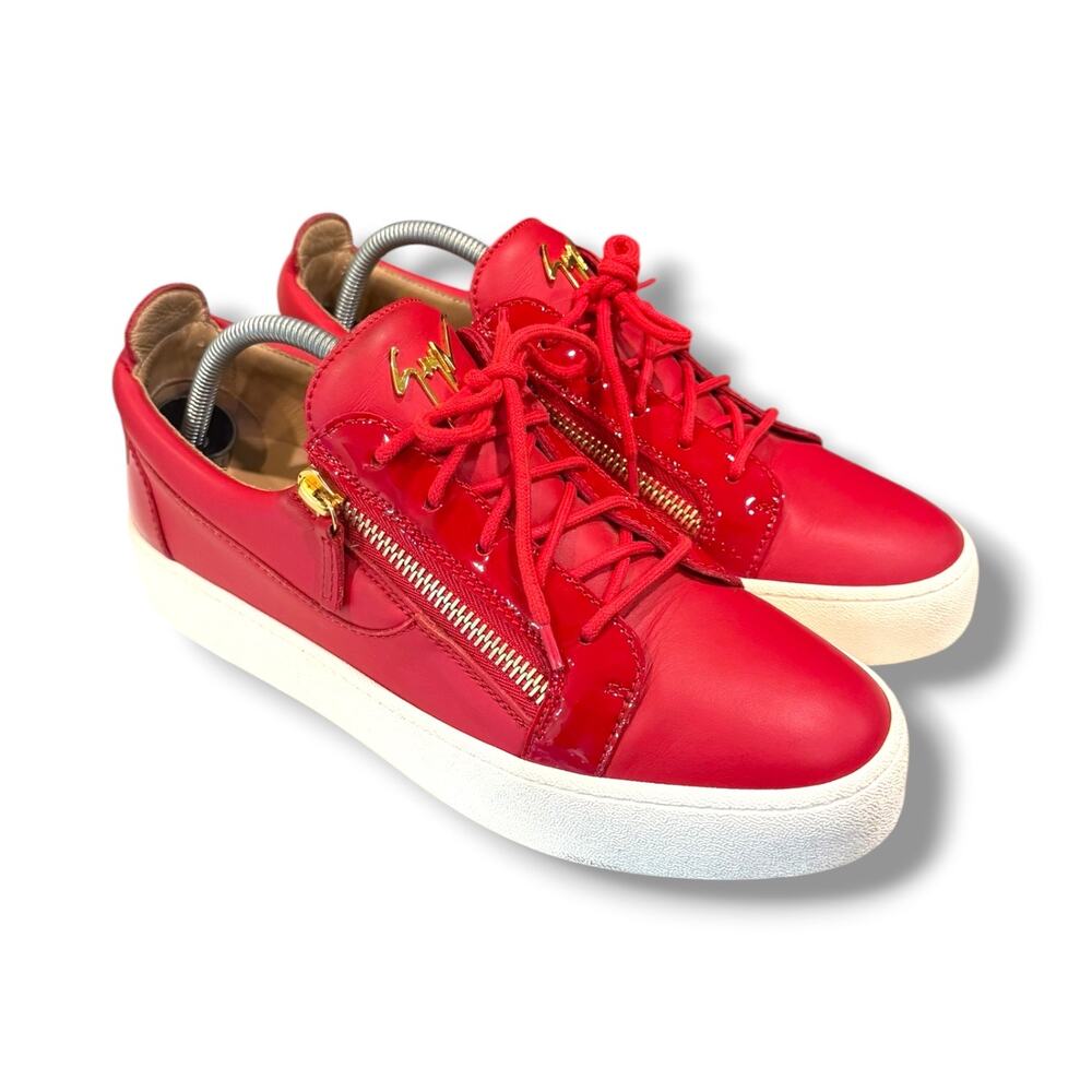 Giuseppe Zanotti Frankie Low-Top Sneaker ‘Red’ | Size 43EU(10US)